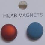 Magnetic Scarf Hijab Pin Round 2 Pair/Pcs