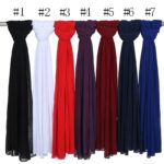 Crepe Cotton Hijab rust red - Image 2