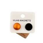 Magnetic Scarf Hijab Pin Round 2 Pair/Pcs