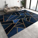 Amazon Hot Marble Printed Carpet Home Decoration
