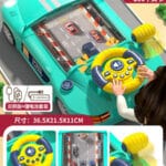 Baby Toy racing car to break through the big adventure car simulation driving steering wheel sound and light electric desktop