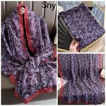 Transparent Thin Silk Long Orna / Hijab - Image 2