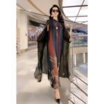Silk Printed Two-piece Set Women's Dress Slimming Elegant
