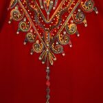 Women's Dress Arabian Clothing Abaya Luxury Rope Embroidered Long-Sleeved Loose Robe - Image 2
