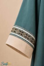 Noor Elegance Embroidered Abaya – Dubai Japran Fabric - Image 11