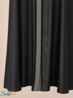 Noir Karchupi Signature Abaya - Image 5