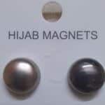 Magnetic Scarf Hijab Pin Round 2 Pair/Pcs