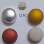 Magnetic Scarf Hijab Pin Round 4 Pair/Pcs